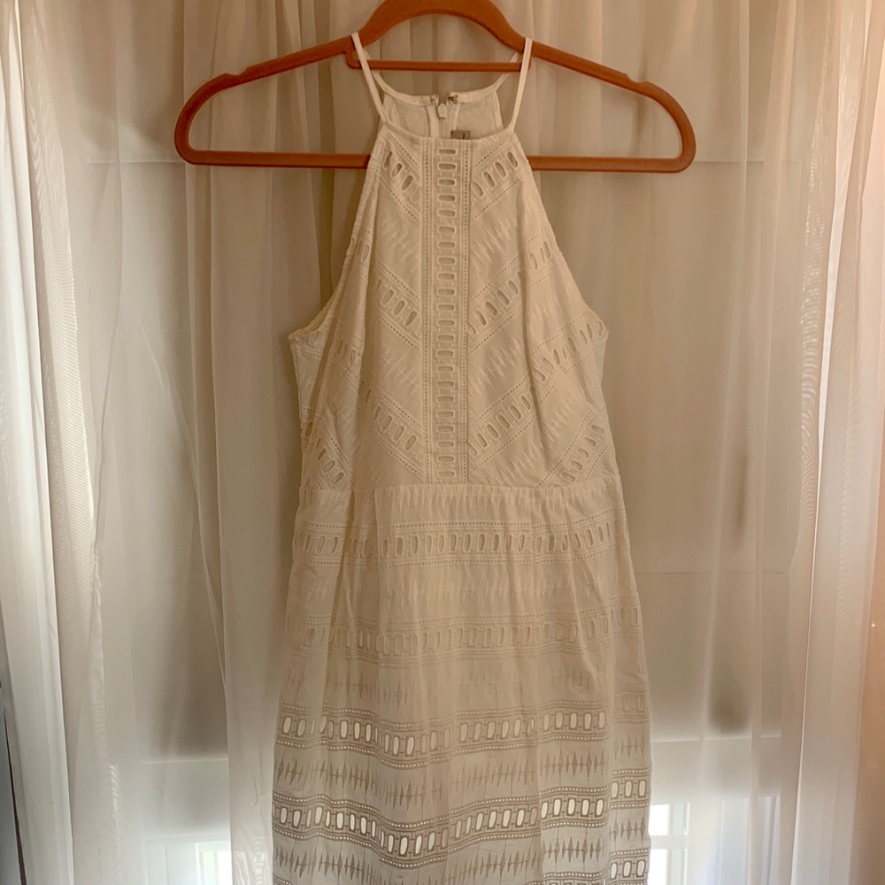 Loft white sundress